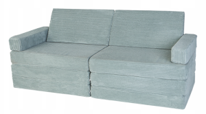 KANAPA SOFA modułowa rozkładana dla dzieci łózko poduszka materac piankowa